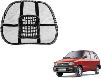 MOCKHE Nylon Seating Pad For  Maruti Suzuki 800(Front Seat, Back Seat Black)