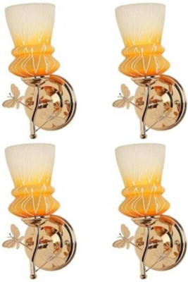 ZADLAXAR Uplight Wall Lamp Without Bulb(Pack of 4)