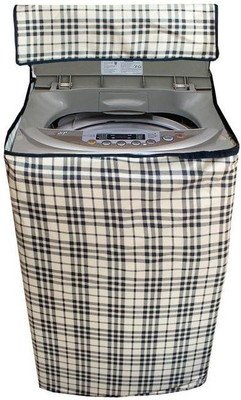 Stylista Top Loading Washing Machine  Cover(Width: 61 cm, Multi, Beige)