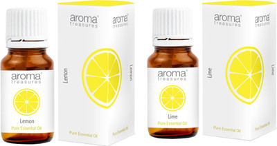 

Aroma Treasures Pure Essential Oil - Lime and Lemon (10ml each)(10 ml)