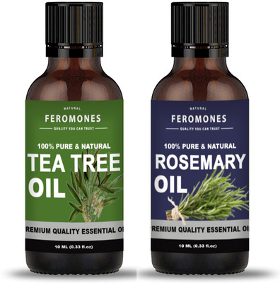 

Feromones Combo of Tea tree Essential Oil and Rosemary Essential Oil (10 ML Each)(10 ml)