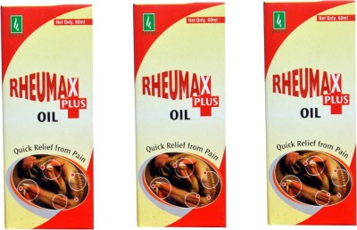 

Adven Naturals RHEUMAX PLUS OIL-QUICK RELIEF FROM PAIN(PACK OF 3) Liquid(180 ml)