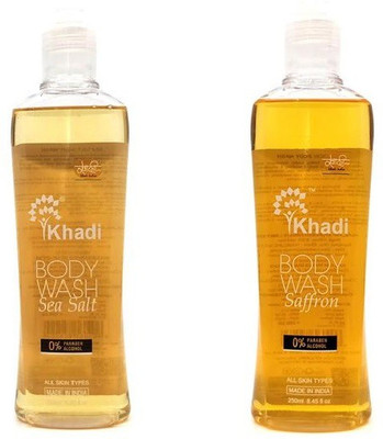 

kailash khadi sea slat &saffron121(500 ml, Pack of 2)