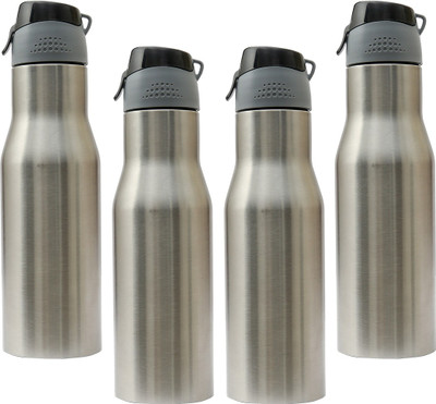 STYLE HOMEZ 750 ml Steel Sipper(Pack of 4, Silver)