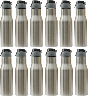 STYLE HOMEZ 750 ml Steel Sipper(Pack of 12, Silver)