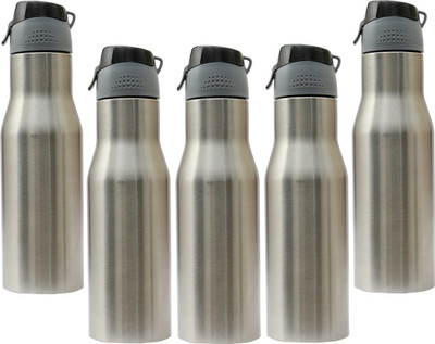 STYLE HOMEZ 750 ml Steel Sipper(Pack of 5, Silver)
