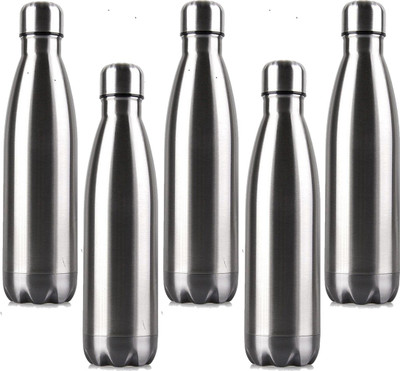 STYLE HOMEZ 750 ml Steel Sipper(Pack of 5, Silver)