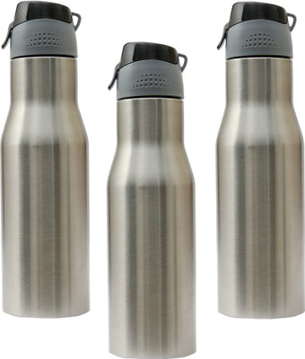 STYLE HOMEZ 750 ml Steel Sipper(Pack of 3, Silver)