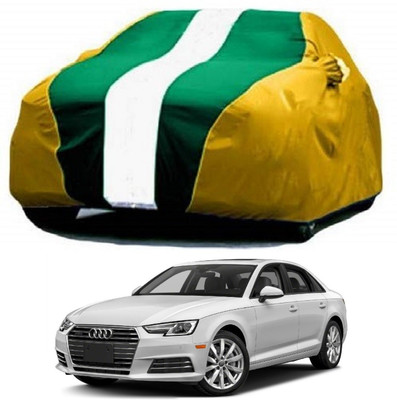 UDGHA Car Cover For Audi A4 (With Mirror Pockets)(Multicolor)