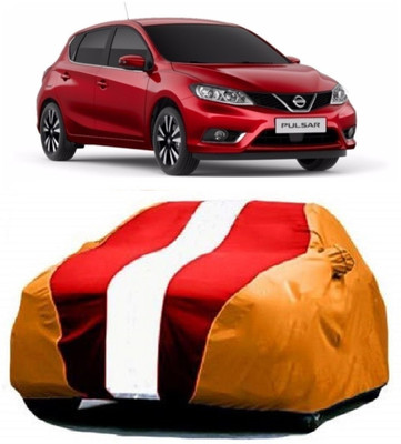 UDGHA Car Cover For Nissan Pulsar (With Mirror Pockets)(Multicolor)