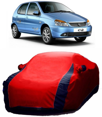 UDGHA Car Cover For Tata Indica eV2 (With Mirror Pockets)(Multicolor)