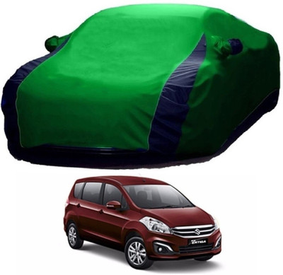 UDGHA Car Cover For Maruti Suzuki Ertiga (With Mirror Pockets)(Green, Blue)