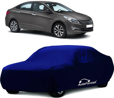 69% OFF on AutoFurnish Car Cover For Hyundai Verna (Without Mirror Pockets)(Blue) 69% OFF on AutoFurnish Car Cover For Hyundai Verna (Without Mirror Pockets)(Blue)