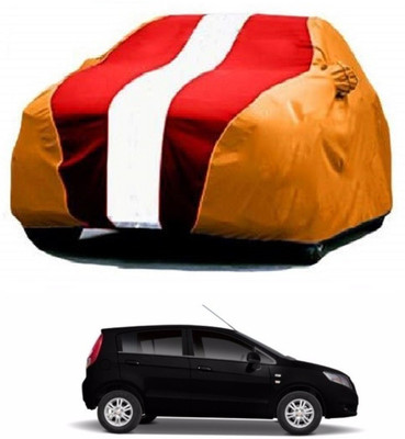 UDGHA Car Cover For Chevrolet Sail UVA (With Mirror Pockets)(Multicolor)
