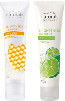 

Avon Naturals Cleanser Combo (honey-milk & lime)(200 g)