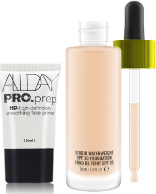 

ADJD HIGHLY PIGMENT ULTRA SMOOTH FACE PRIMER AND WATER WEIGHT FOUNDATION(Set of 2)