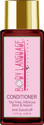 

Body Language Tea Tree, Hibiscus, Mint & Neem Hair Conditioner - 50 Ml(50 ml)