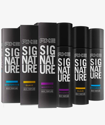 

AXE Signature Maverick , Suave & Mysterious Deodorant Spray - For Men(366 ml, Pack of 3)