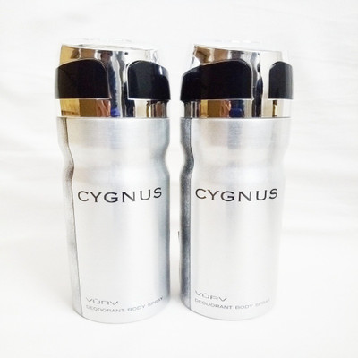 

VURV CYGNUS Deodorant Spray - For Men & Women(400 ml, Pack of 2)