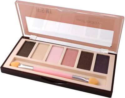 

One Personal Care It's My Eye Shadow (6 Color, HF148-01) 12 g(Brown, Pink, Beige, Purple)