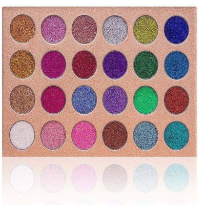 

INWISH ORIGINAL HIGH QUALITY 24 Color shimmer glitter Eye Shadow Palette Glitter 44 g 44 g(multicolor)
