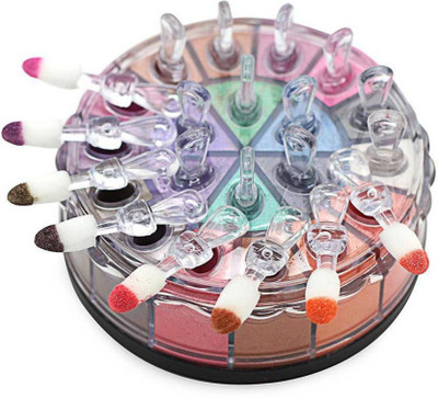 

ADS 24 Pcs Glitter/ Shimmer Eye Shadow Pressed Powder Colours 125 g(Multicolor)
