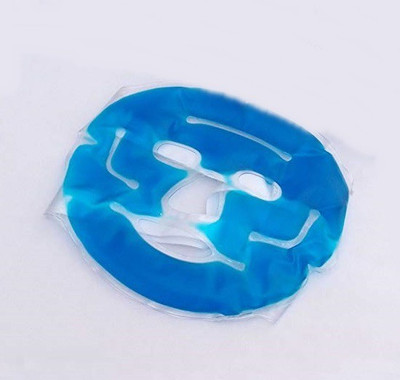 

Skylight Cooling Mask Fatigue Relief Relaxation Pad With Cold Pack Facial Care |Color Blue Face Shaping Mask