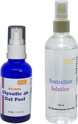 

REJSOL Glycolic Acid 35% Gel 30 ml with 100 ml Neutralizer(30 ml)