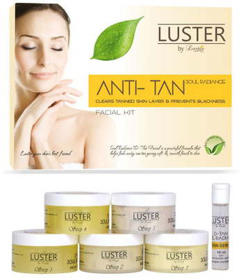 

Luster D-TAN Soul Radiance Facial Kit 310 ml(Set of 6)