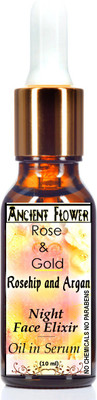 

Ancient Flower - Rose & Gold - Rosehip and Argan Night Face Elixir - Oil in Serum(10 ml)