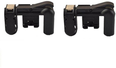 

SCORIA Newest PUBG Game Controller: Winner winner chicken dinner! The LR buttons Aim Key Cell Phone Game Trigger L1R1 Shooter Controller (1 Pair) Gaming Accessory Kit(Black, For Android, iOS)