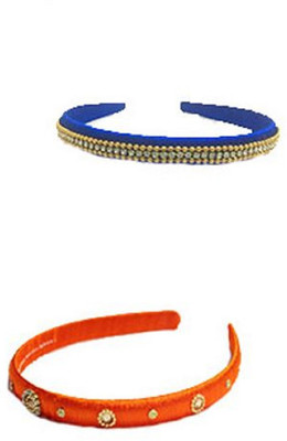 

go-for-it gfistobhb Hair Band(Orange, Blue)