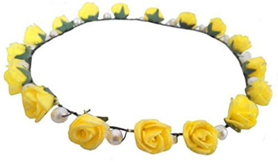 

MorningGlory Yellow Tiara Hair Band(Yellow)