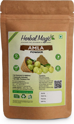 

Herbal Magic Organic Amla / Indian Gooseberry Powder For Hair and Skin 100g(100 g)
