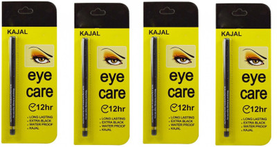 YOUNGMONK black kajal (Pack of 4) (Black)(Black)