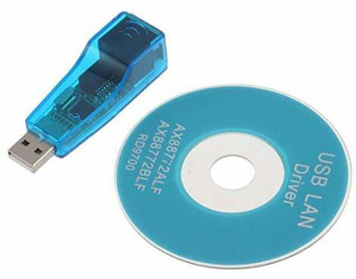 

Webdoo infotech LAN Card USB 2.0 to Fast Ethernet 10/100 RJ45 Network LAN Adapter Card - Blue Lan Adapter (1000 Mbps) Lan Adapter(1000 Mbps)