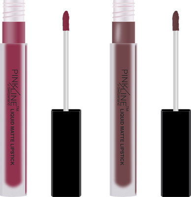 

Pink Line Soft Matte Liquid Lipstick AZALEA & PEACH MELBA(AZALEA & PEACH MELBA)