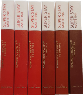 

SALUTING SUPER MATTE INK LIPSTICK [01,02,03,04,05,06] BEAUTY WATERPROOF(Red)