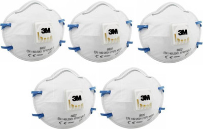 

Sarvam valved mask 3m 8822 (Pack of 5) Mask and Respirator