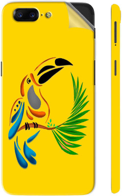 Snooky OnePlus 5 Mobile Skin(Yellow)