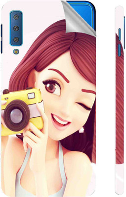 Snooky Samsung Galaxy A7 2018 Edition Mobile Skin(Pink)
