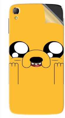 Snooky Panasonic Eluga Switch Mobile Skin(Orange)