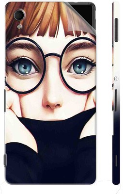 Snooky Sony Xperia M4 Aqua Mobile Skin(Black)