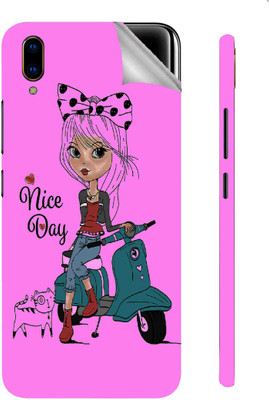 Snooky Vivo V11 Pro Mobile Skin(Pink)