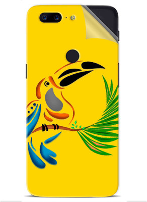 Snooky OnePlus 5T Mobile Skin(Yellow)