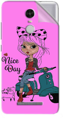 Snooky Mi Redmi Note 3 Mobile Skin(Pink)