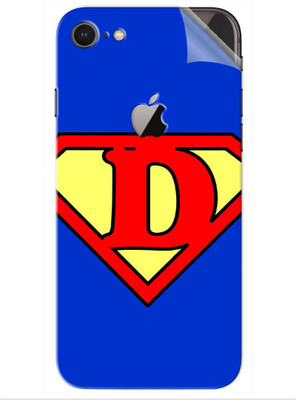 Snooky Apple Iphone 8 Mobile Skin(Blue)