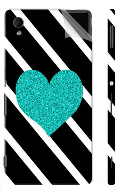 Snooky Sony Xperia M4 Aqua Mobile Skin(Black)