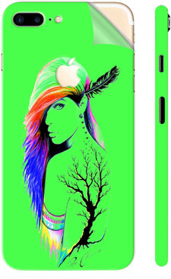 Snooky Apple iPhone 7 Plus Mobile Skin(Green)