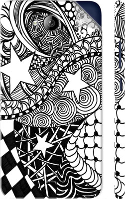 Snooky Micromax Canvas Play Q355 Mobile Skin(Black)